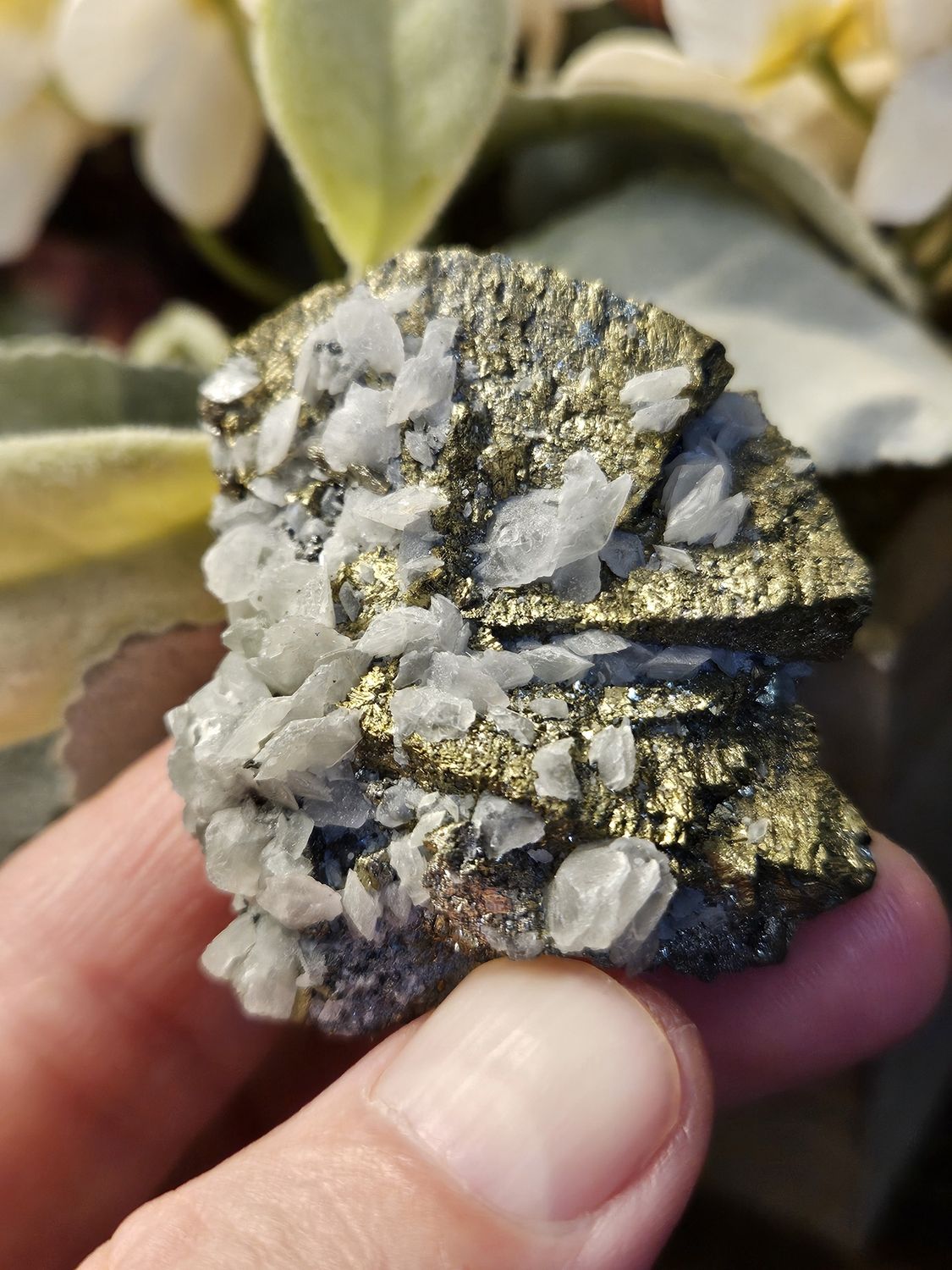 Chalcopyrite w/Calcite