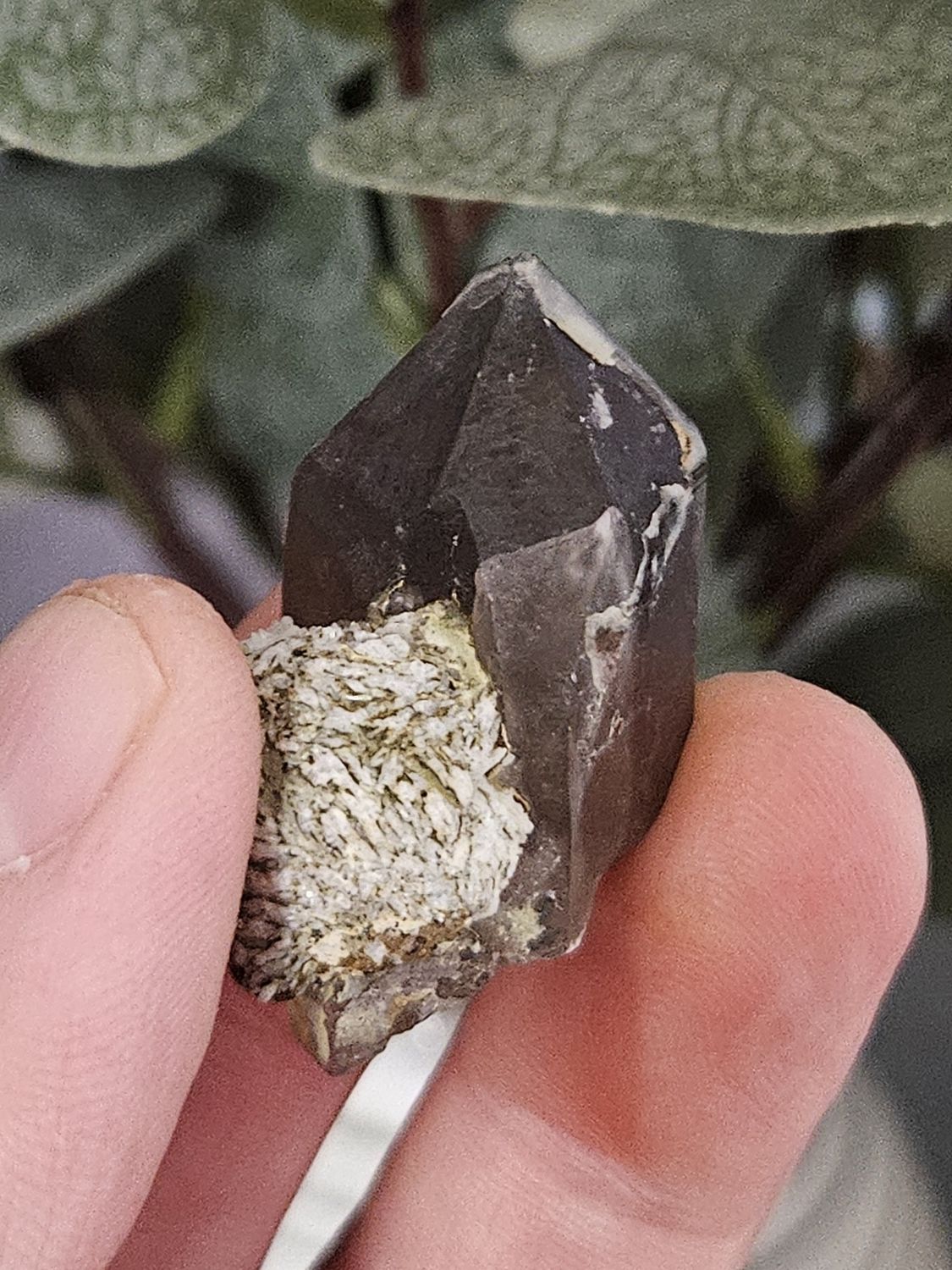 Smokey Quartz w/Calcite #3