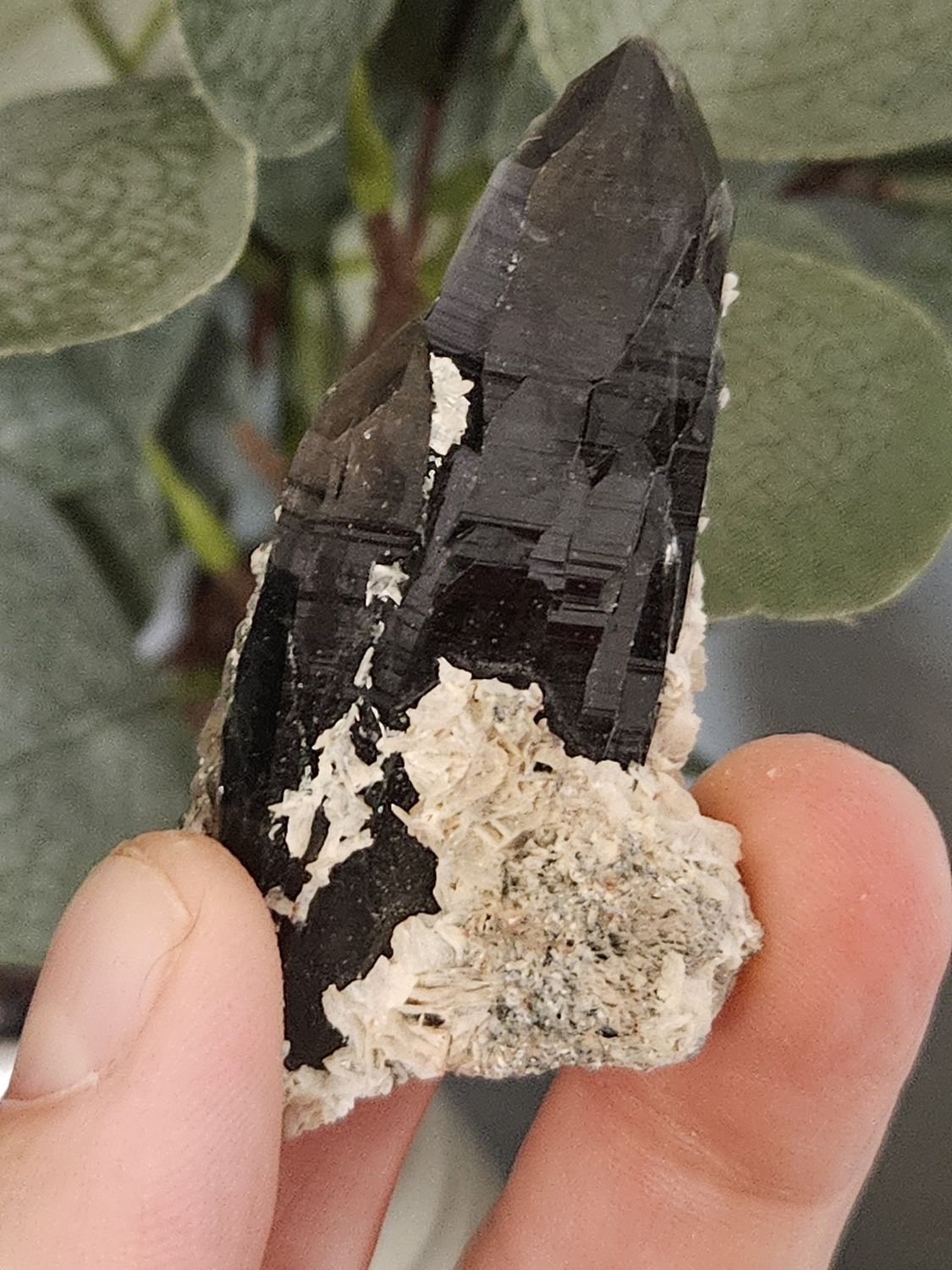 Smokey Quartz w/Calcite #2