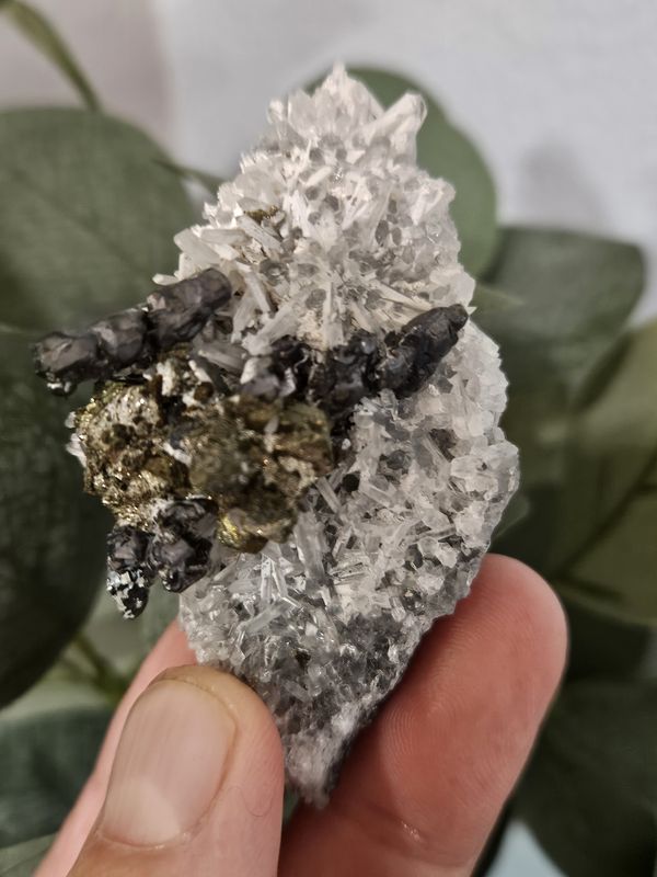 Quartz, Galena &amp; Pyrite