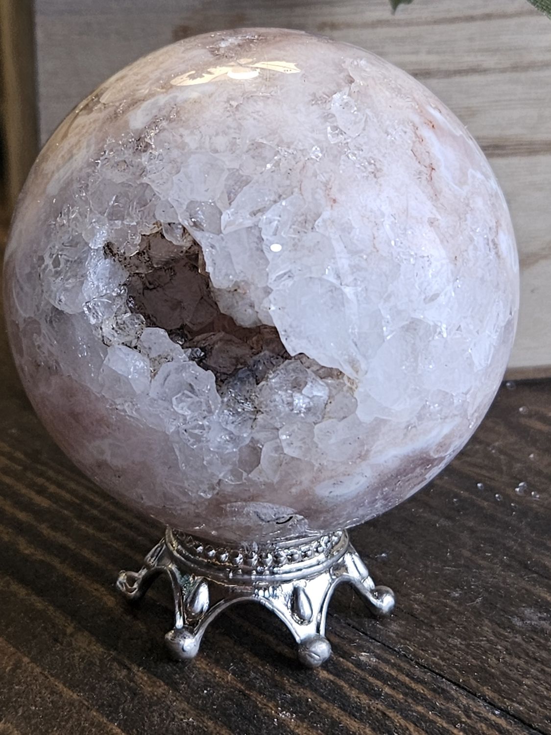 Geo Quartz sphere