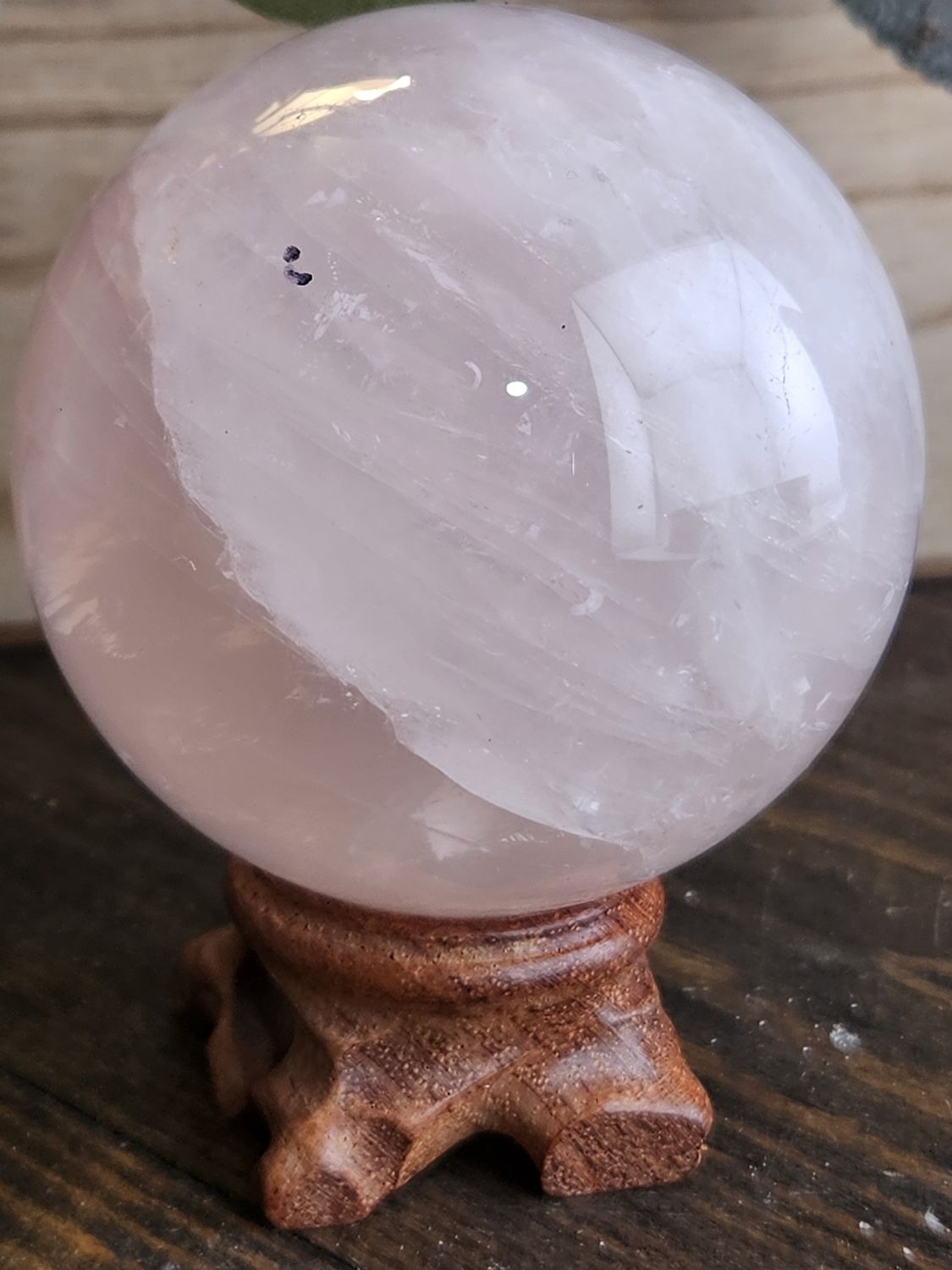 Rose Quartz sphere