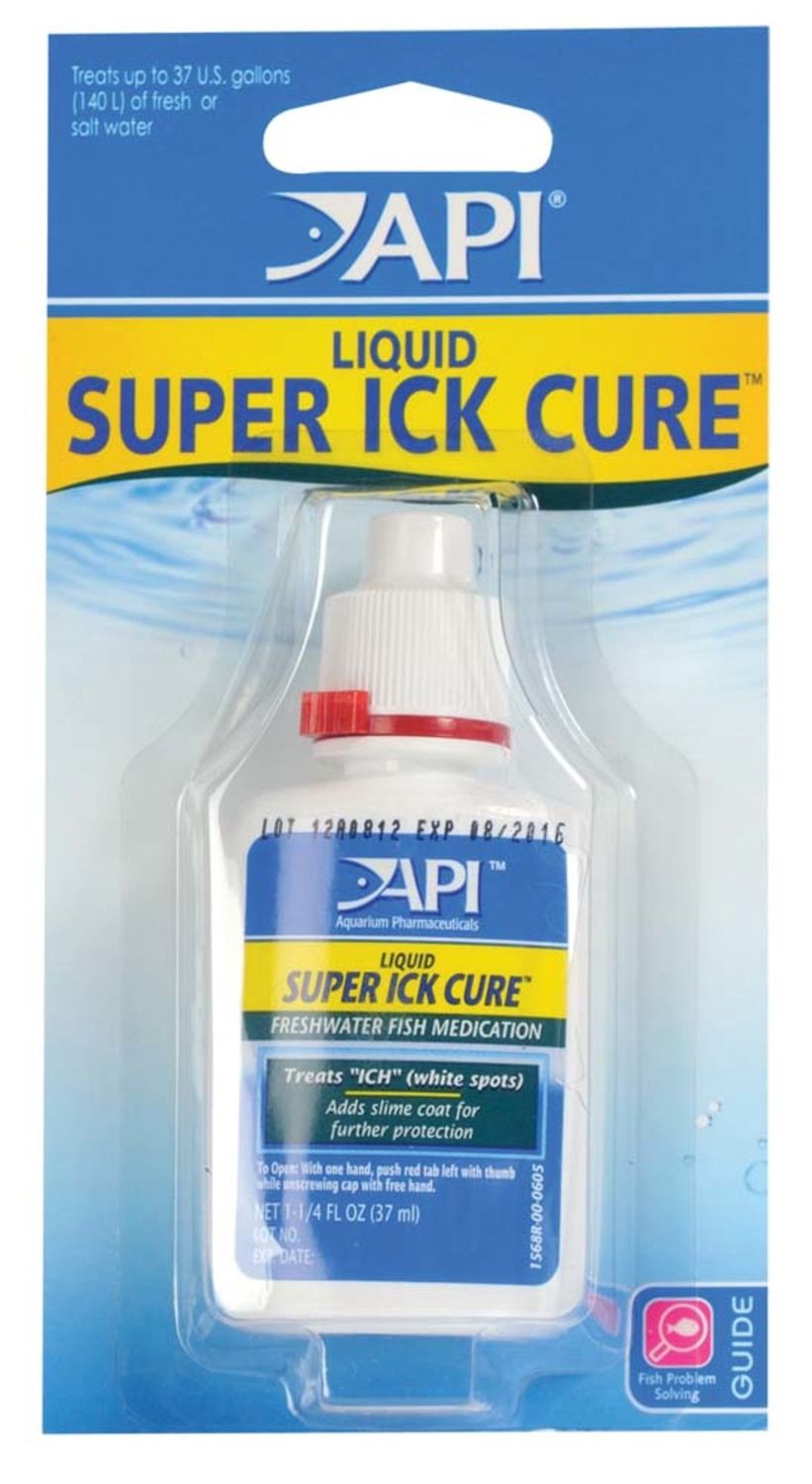 API Super Ick Cure Freshwater Fish Liquid Medication 1ea/1.25 fl oz