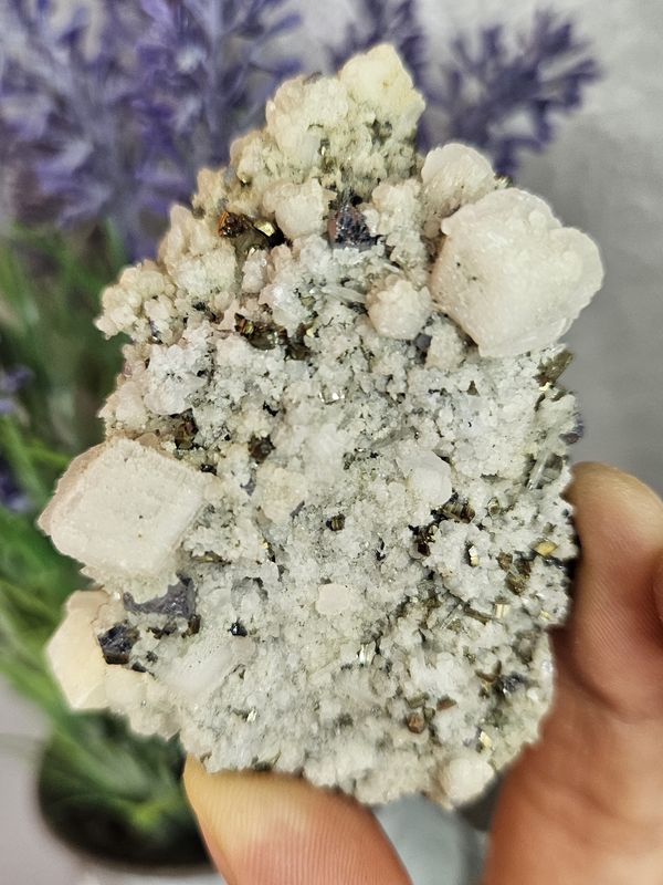 Calcite w/Pyrite #4