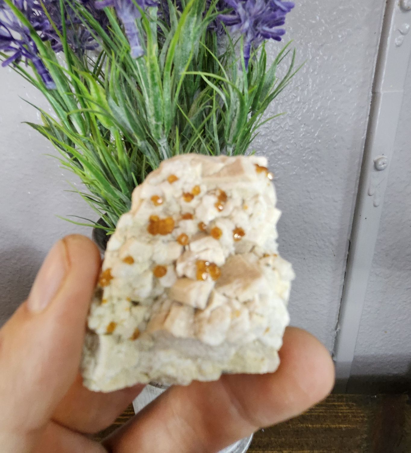 Garnet on Feldspar