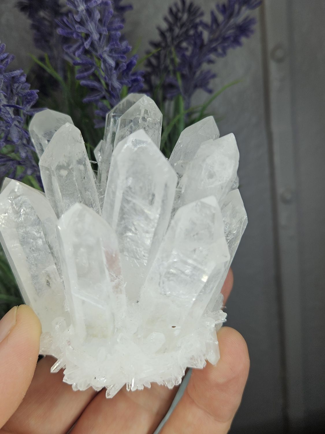 Clear Quartz Cluster.  Beautiful piece!