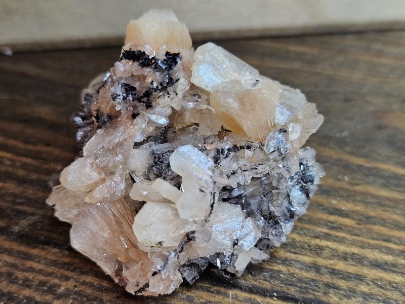 Stilbite w/Heulandite #6.  From India.