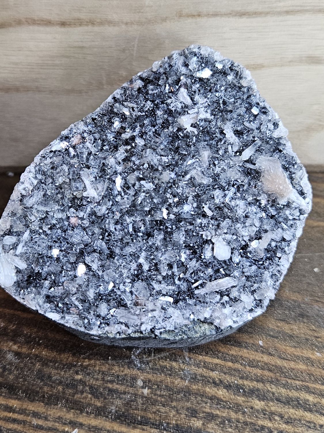 Stilbite w/Heulandite #9.  From India.