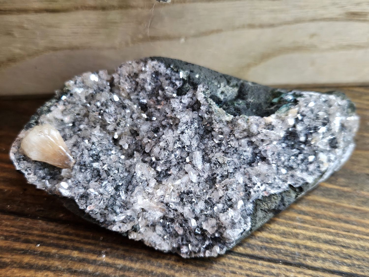Stilbite w/Heulandite #12.  From India.