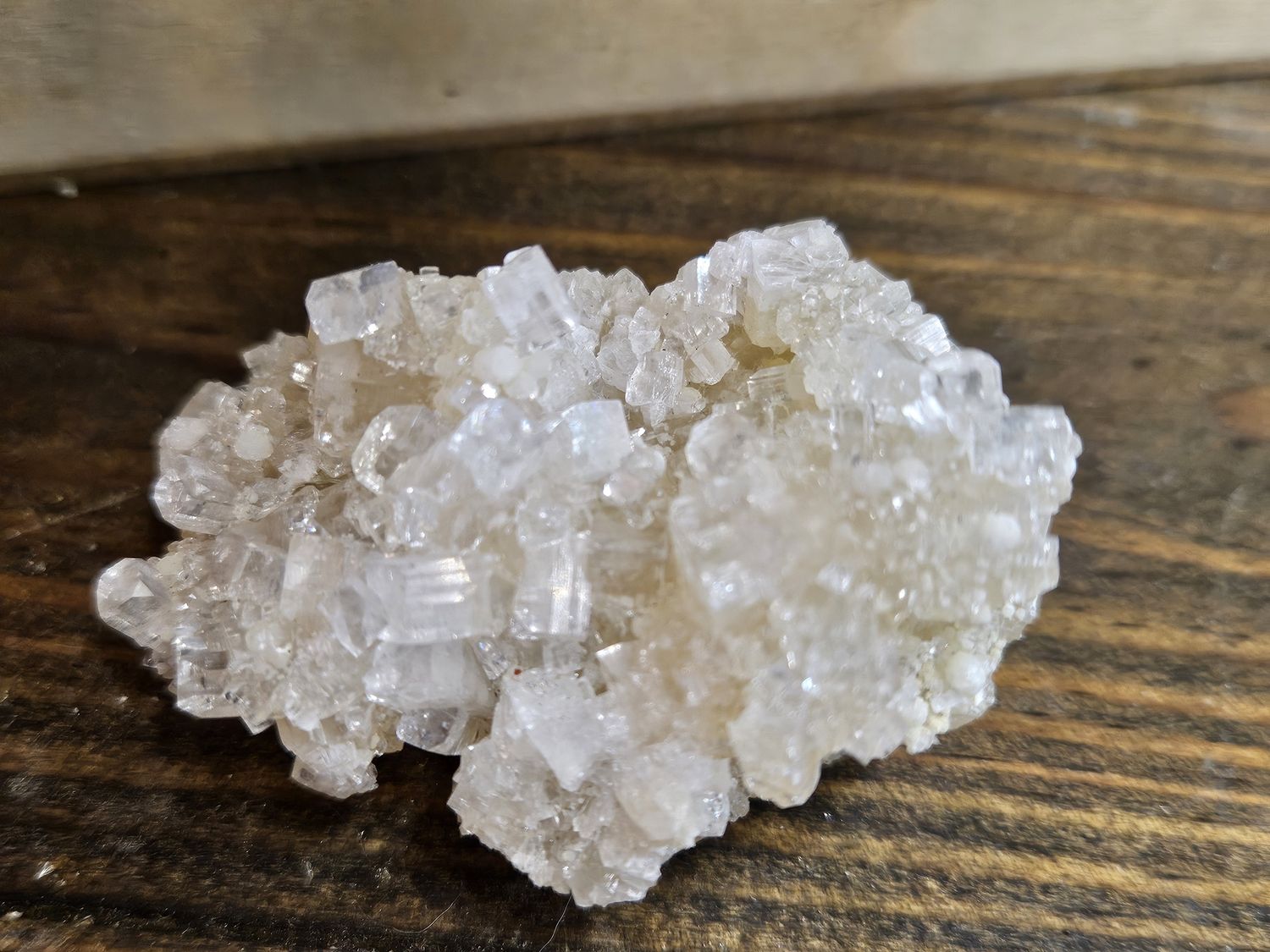 Apophyllite w/Gyrolite &amp; Prehnite.  From India.