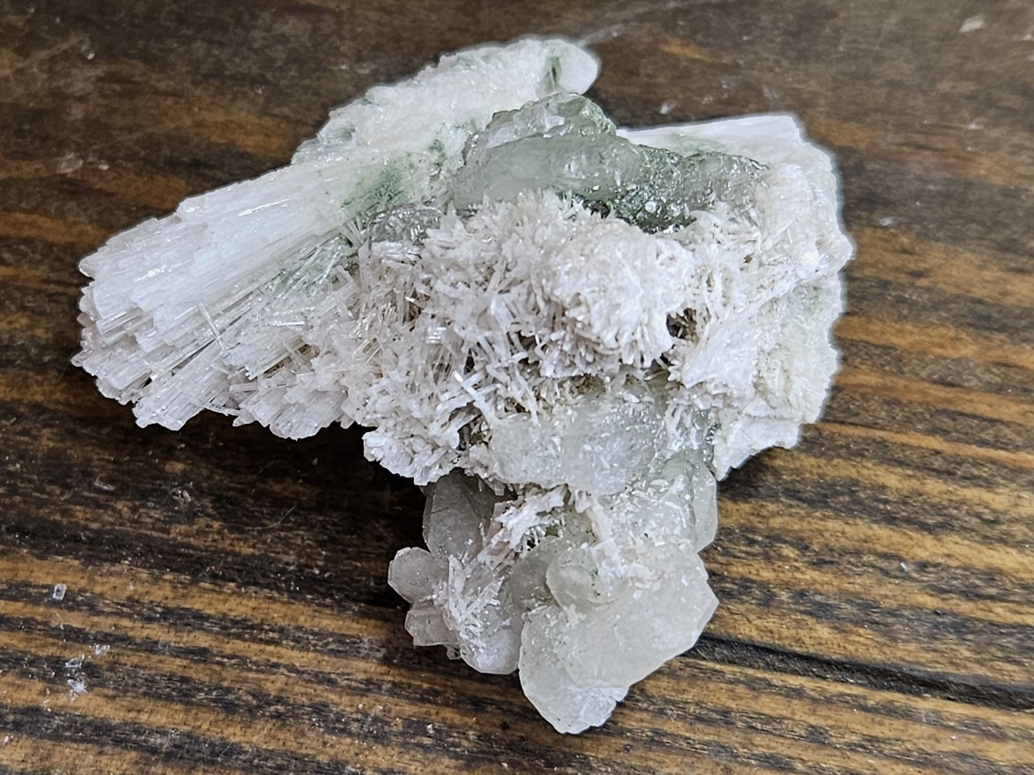 Scolecite w/Apophyllite #2.  From India