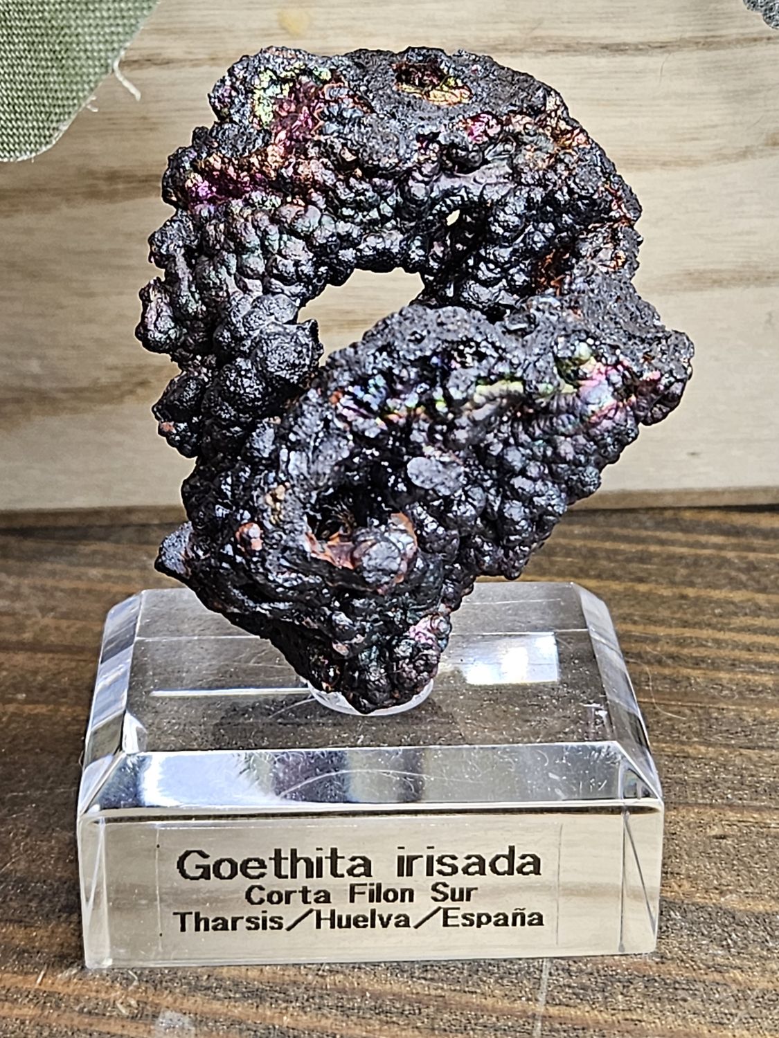 Goethita with acrylic stand #1
