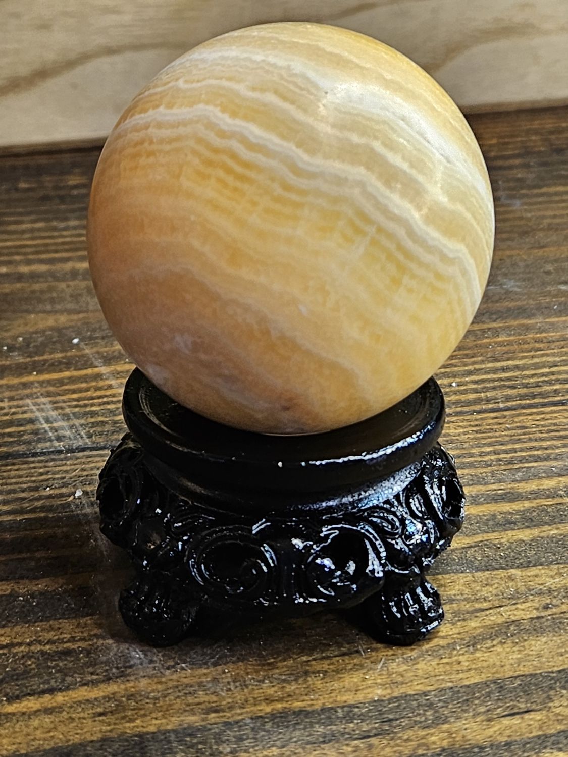 Polished Sphere w/base