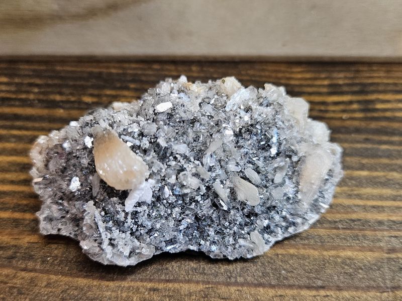 Stilbite w/Heulandite #14.  From India