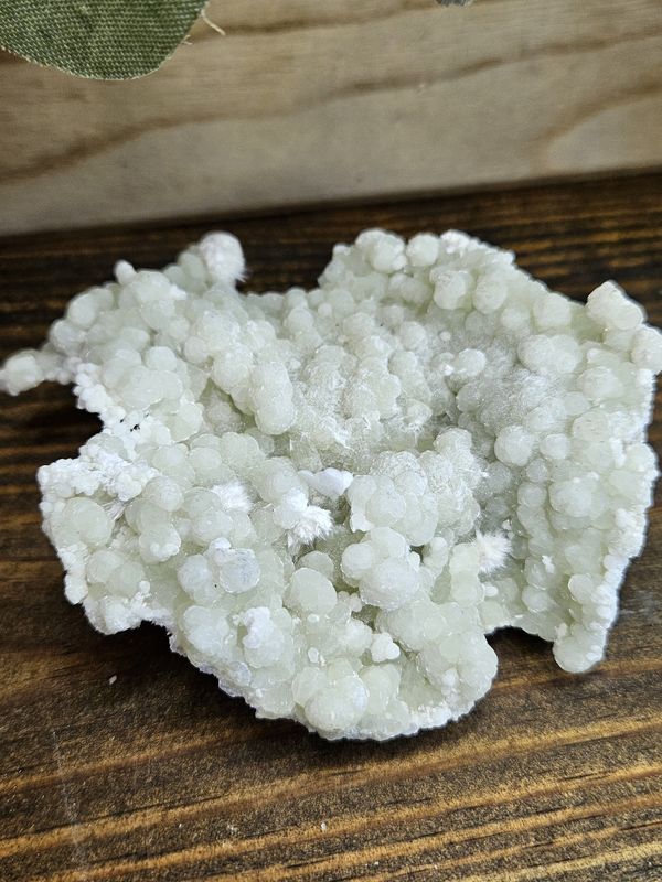 Okenite w/Gyrolite.  From India