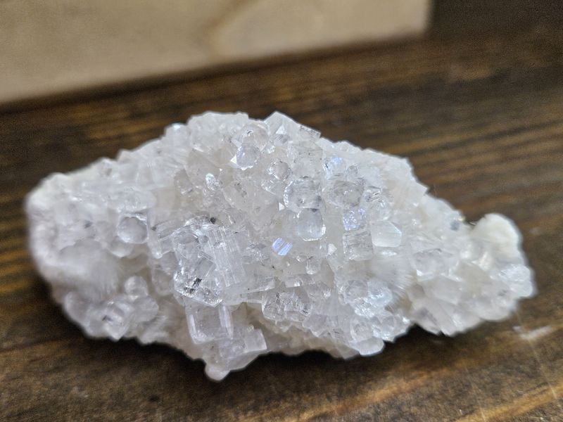 Okenite w/Apophyllite &amp; Prehnite.  From India