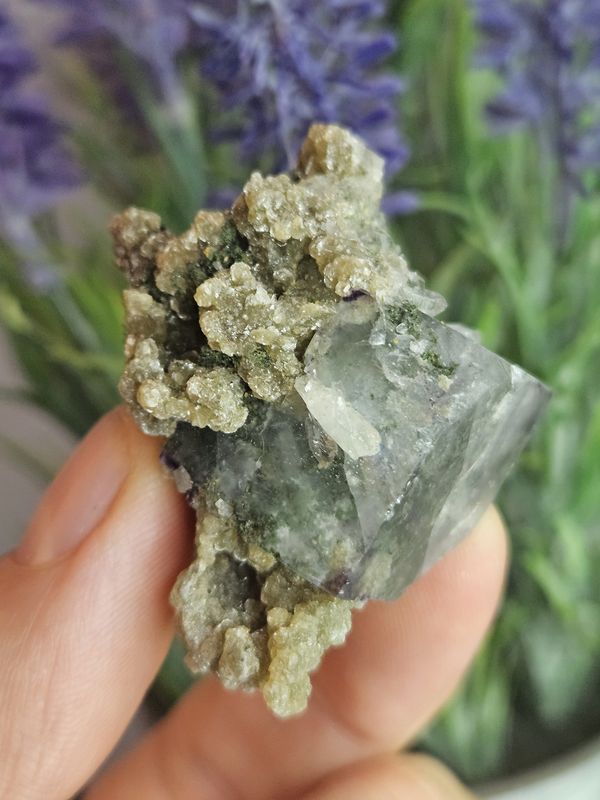 Fluorite w/Quartz #2