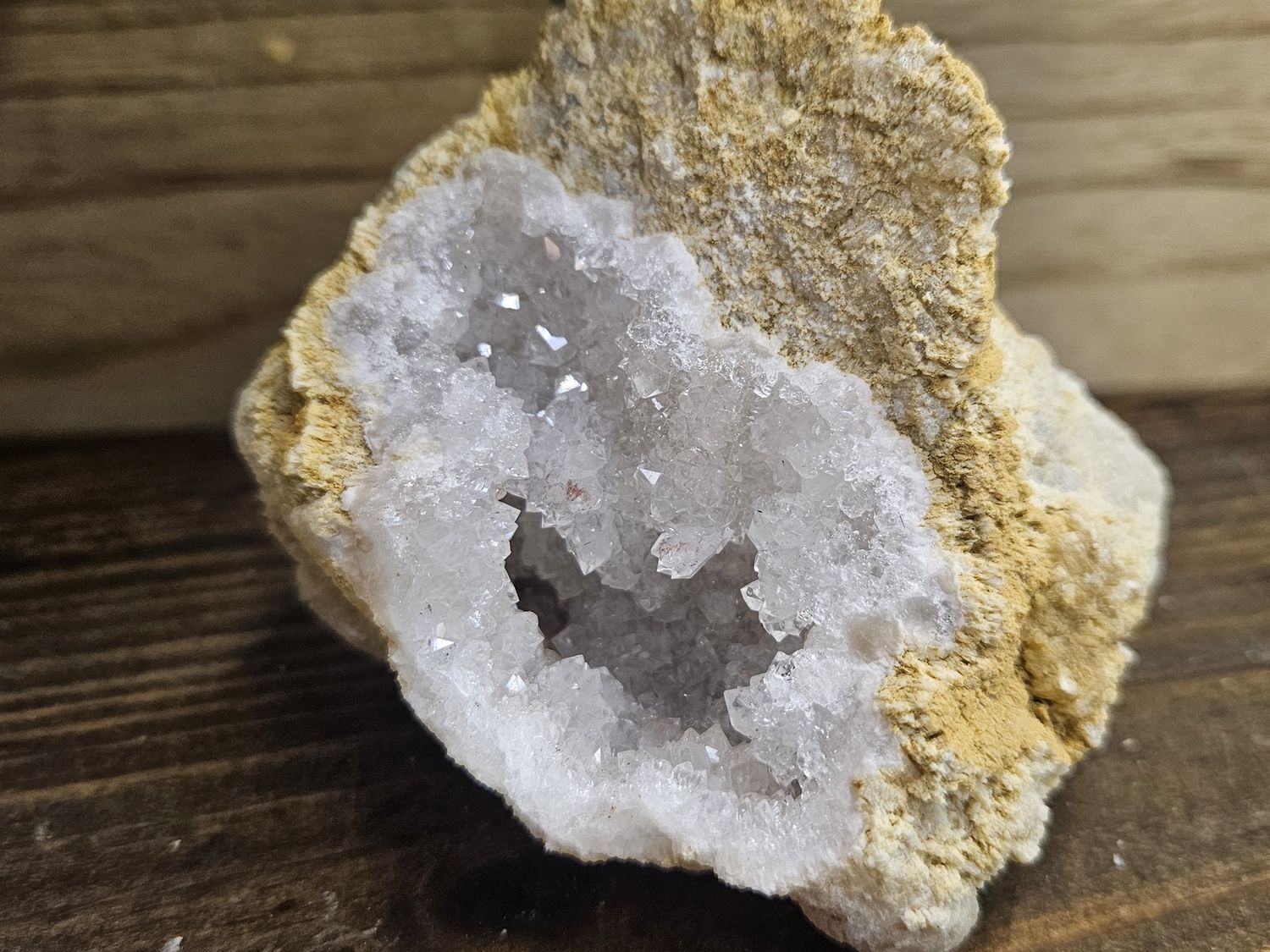Quartz Geode Half