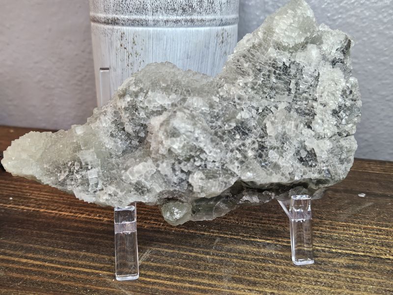 Etched Green Fluorite Crystal Cluster
