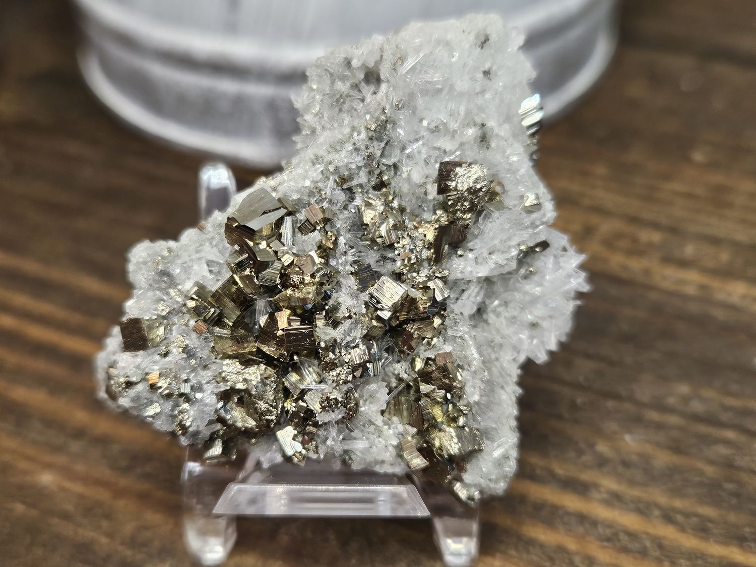Quartz w/Pyrite #3
