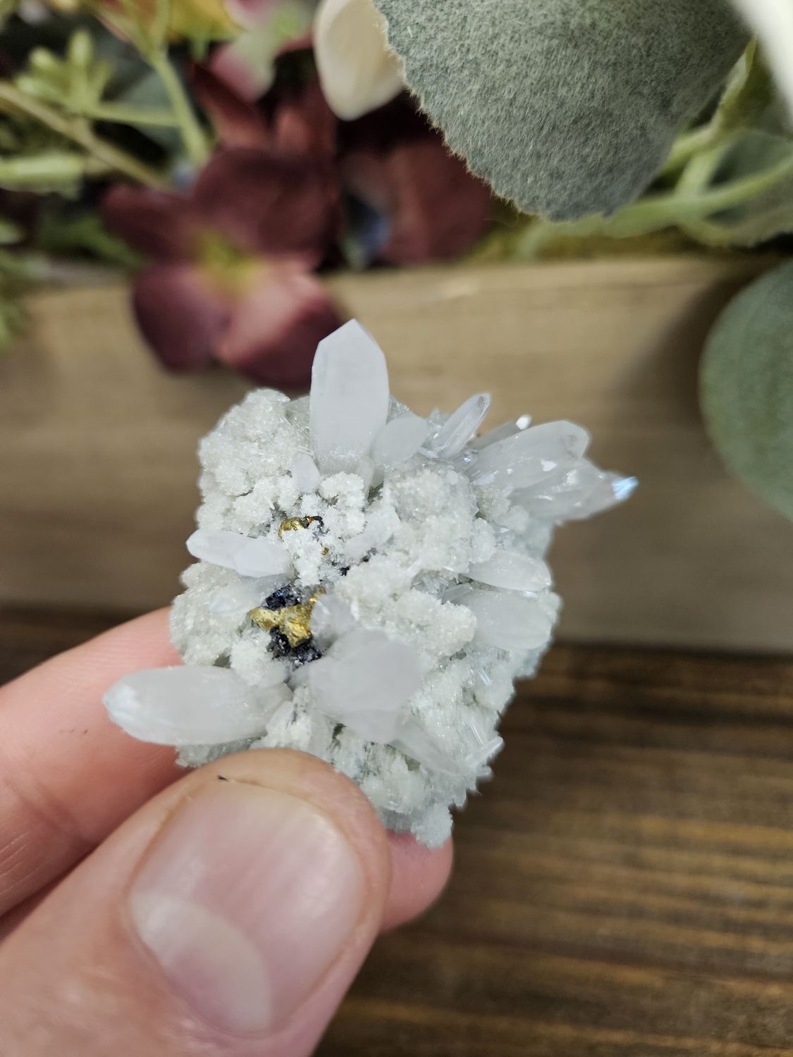 Two-generation Quartz w/Sphalerite &amp; Chalcopyrite