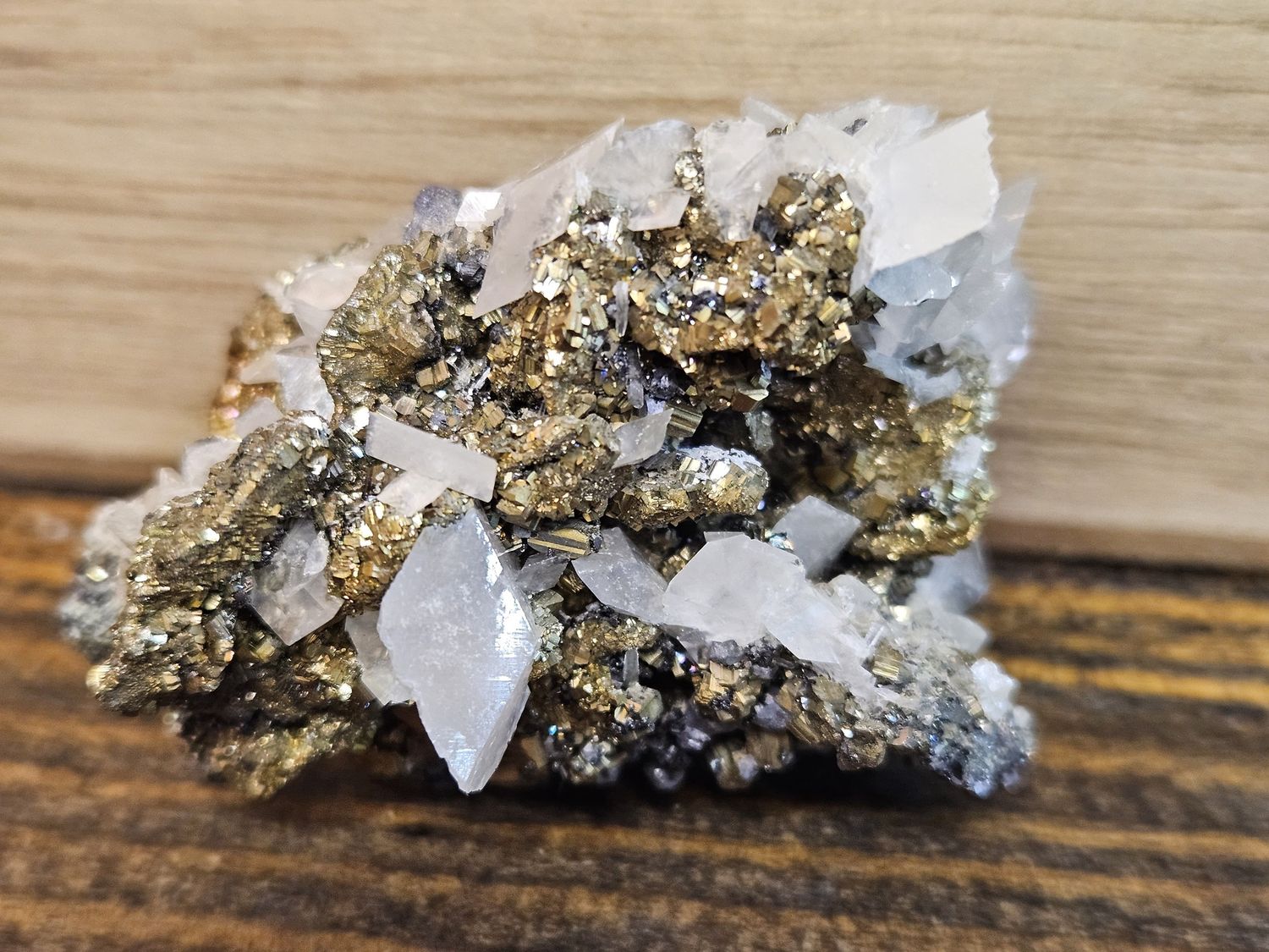 Pyrite w/Calcite #3