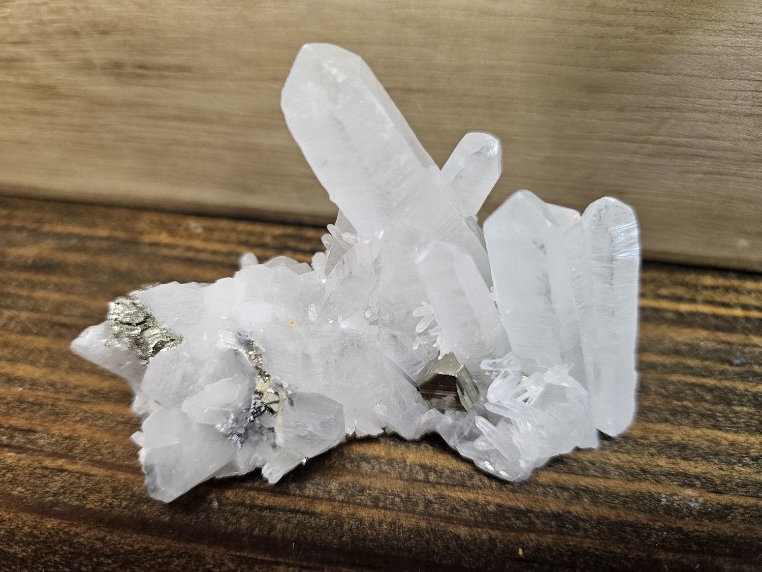 Quartz w/Pyrite #12