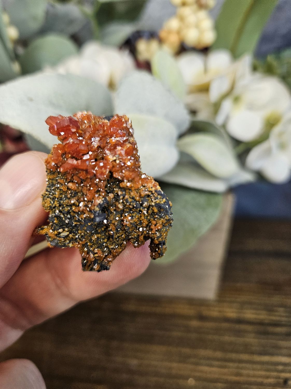 Vanadinite w/Geothite