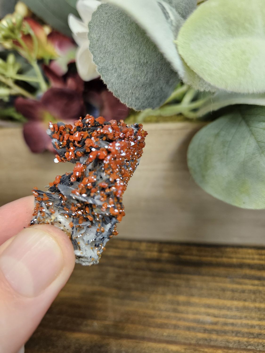 Vanadinite w/Geothite #3