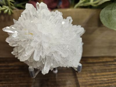 Transparent Quartz w/Limonite