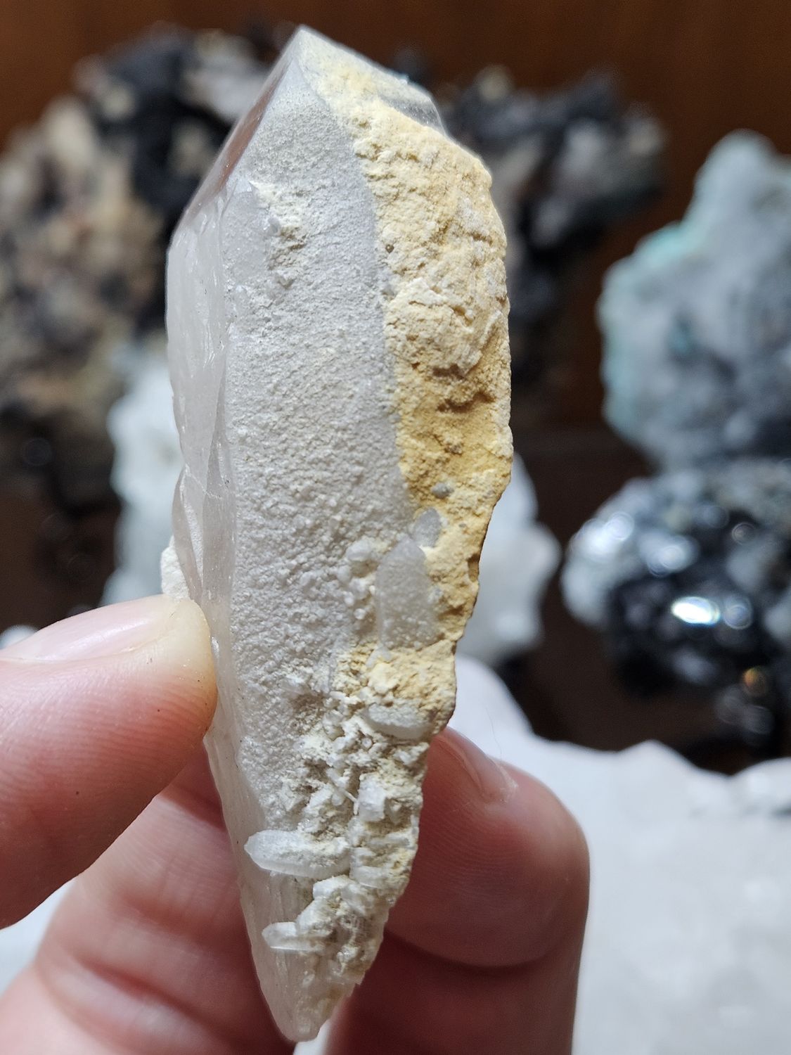 Quartz w/Rhodochrosite #2