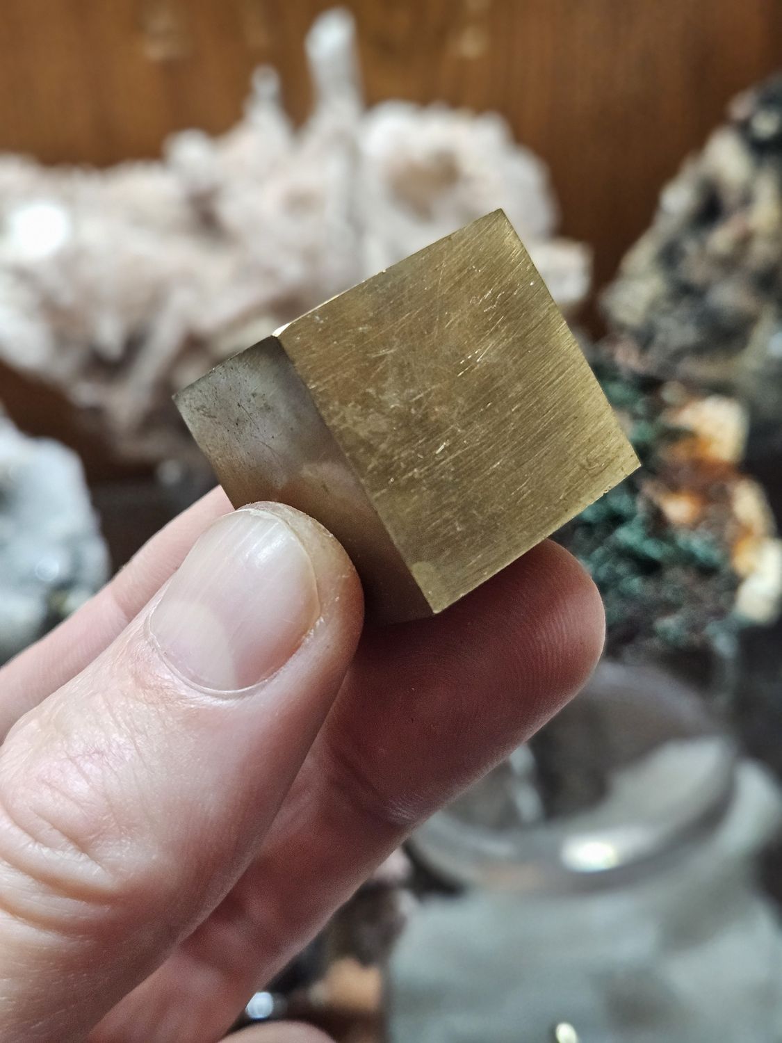 Amazing Pyrite Cube