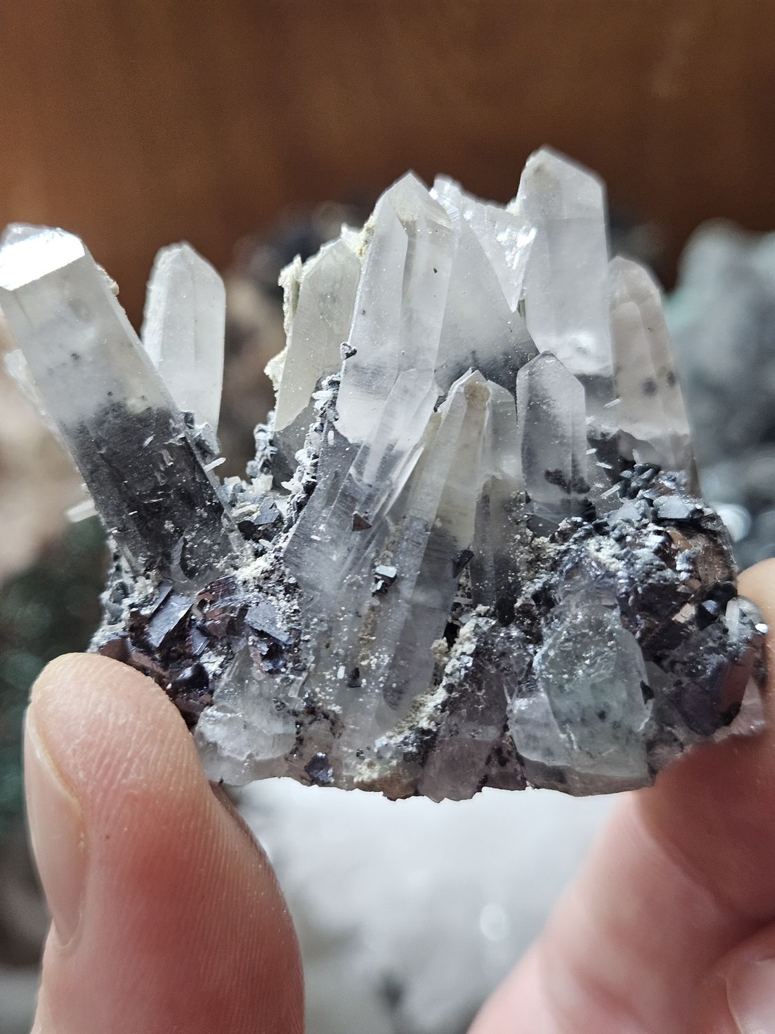 Quartz w/Sphalerite &amp; Galena #1