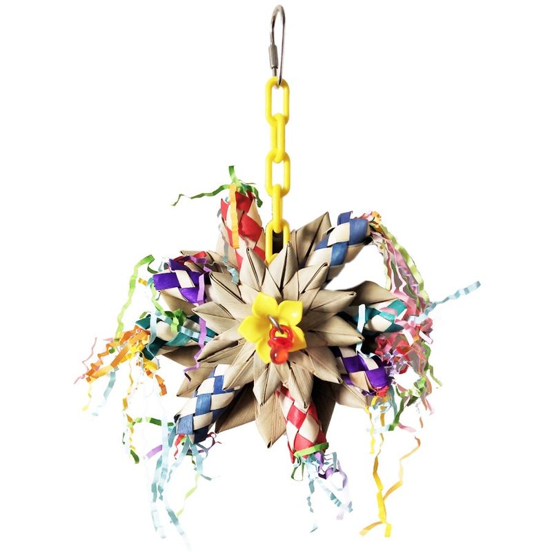 A &amp; E Cages Happy Beaks The Pinwheel Bird Toy 1ea/One Size