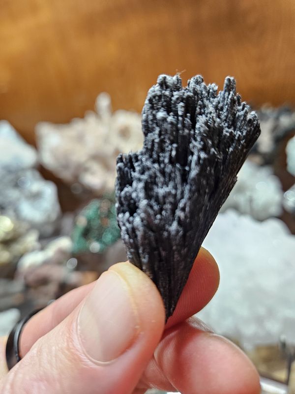 Black Kyanite from Brazil