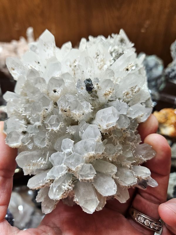Quartz with Calcite
