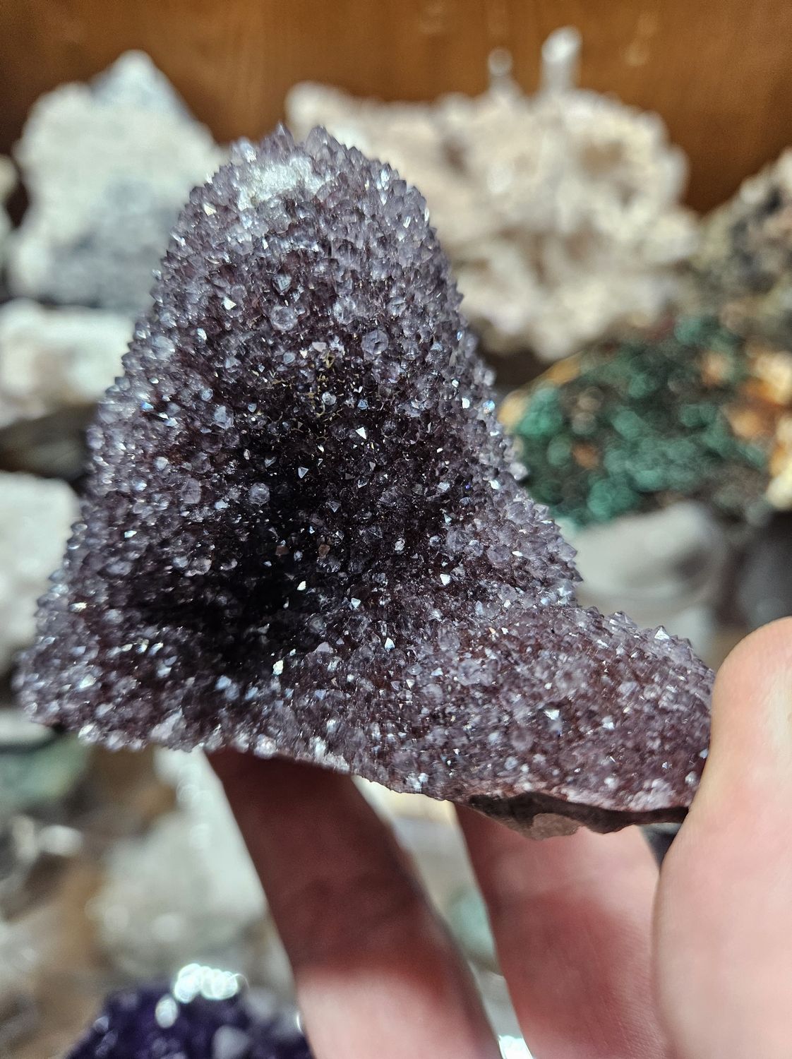 Red Amethyst, Amethyst freeform #2