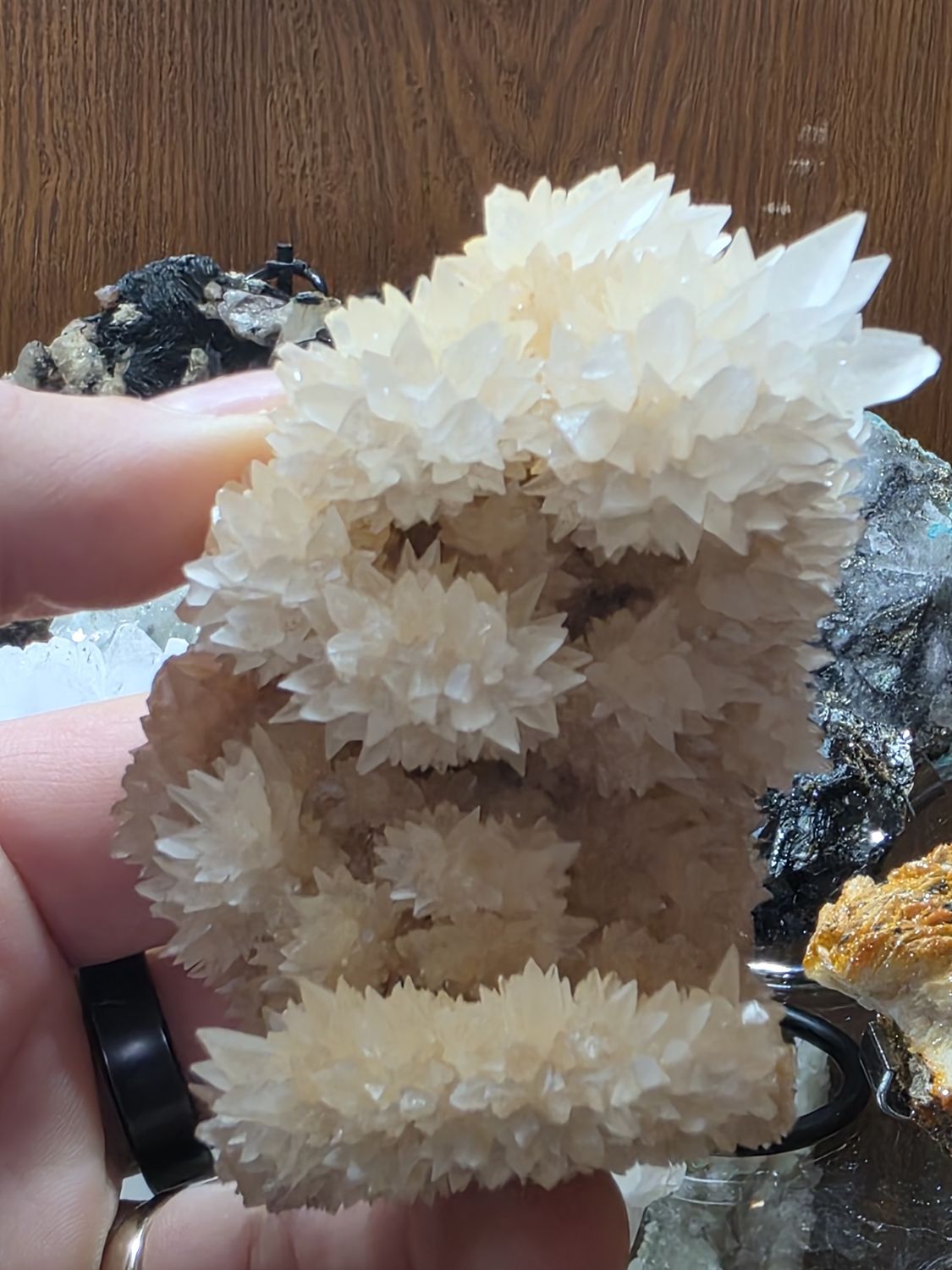 Calcite Dog-tooth Cluster