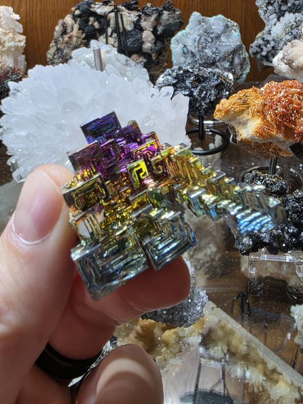 Rainbow Bismuth Cluster, large
