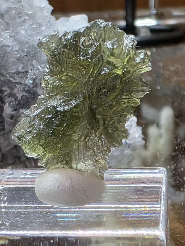 Moldavite w/base #3
