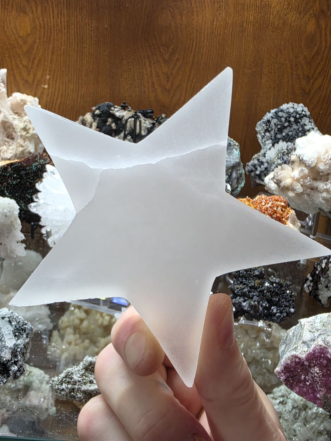 Selenite Star