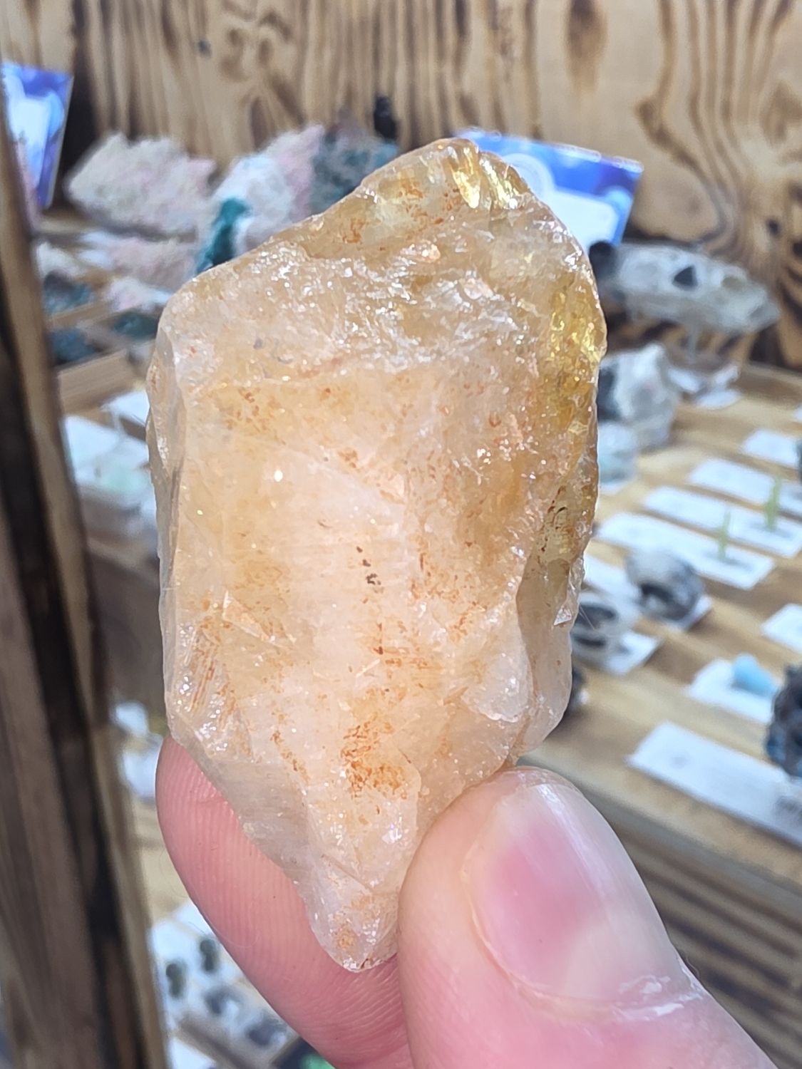 Citrine Quartz Point