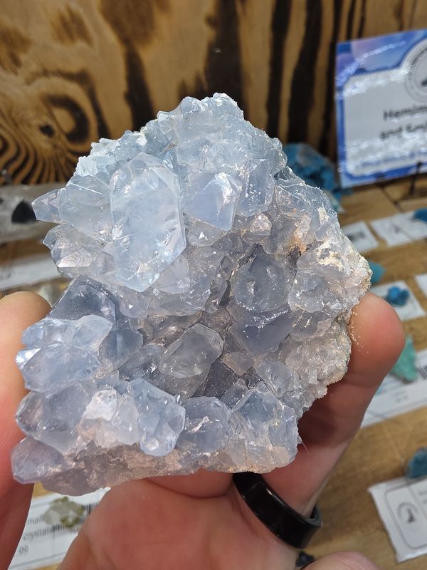 Celestite Cluster, #2
