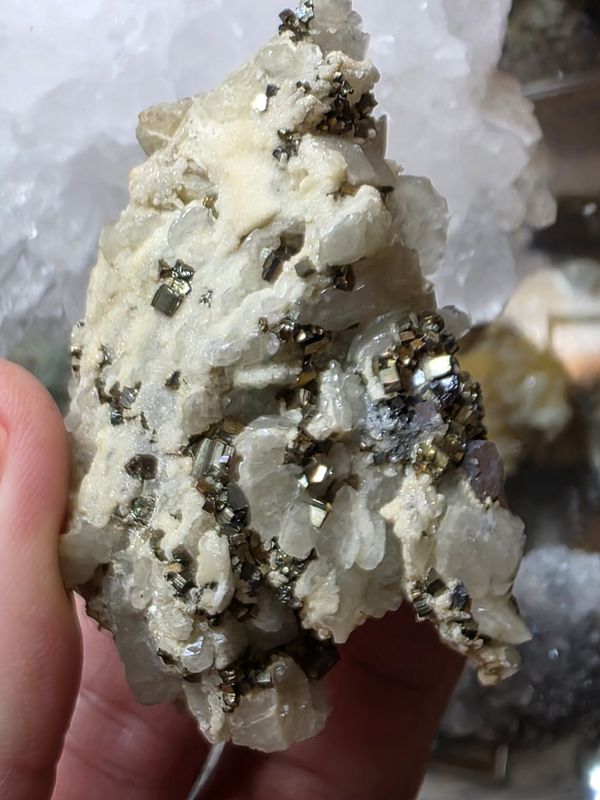 Calcite w/Pyrite &amp; Galena
