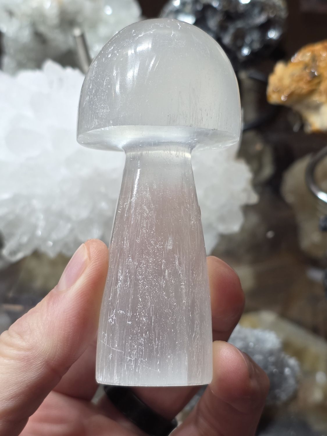 Selenite Mushroom