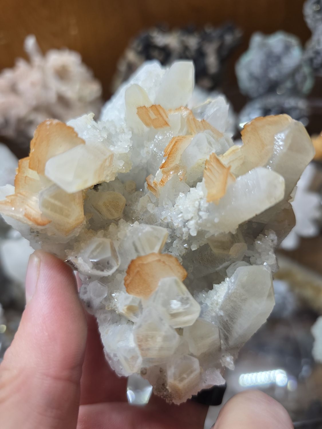Druzy Quartz  w/Calcite