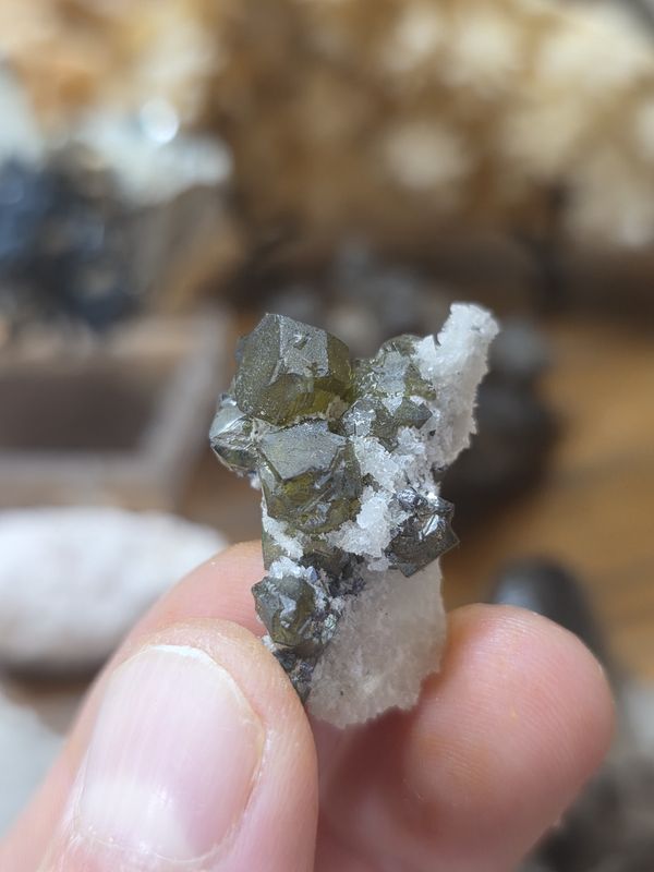 Gem Sphalerite &amp; Quartz