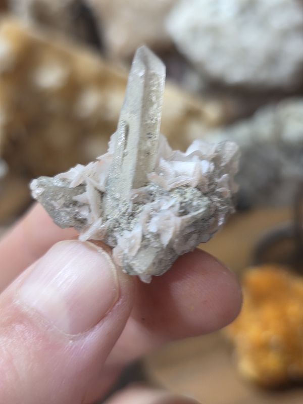 Quartz w/Calcite #8