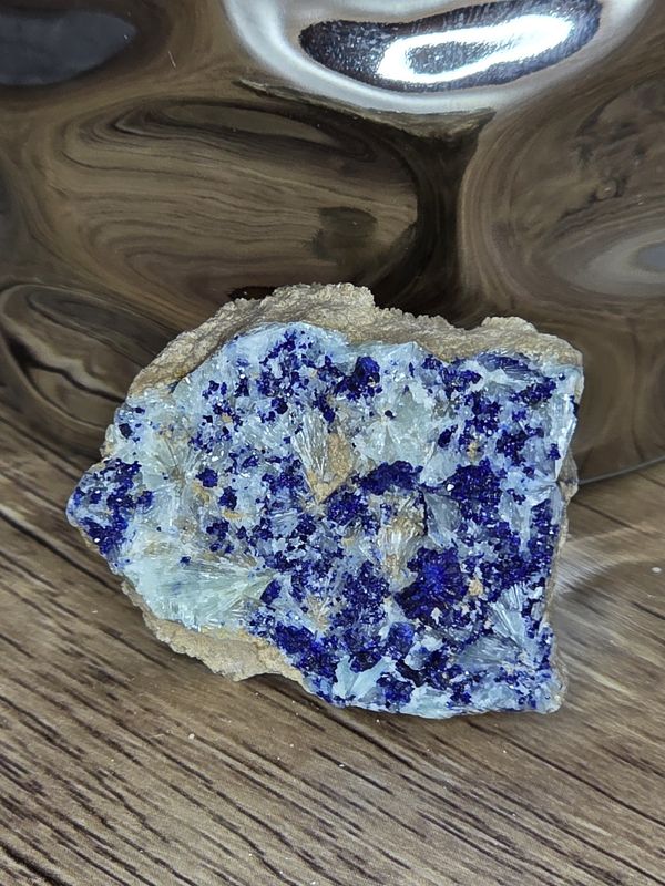 Aragonite w/Azurite #5