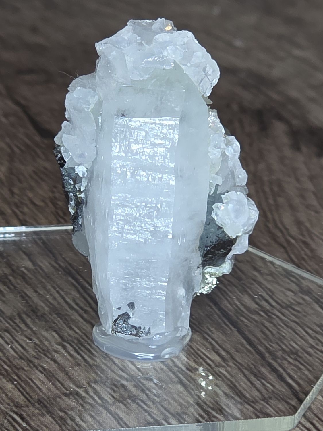Quartz w/Galena &amp; Pyrite #4